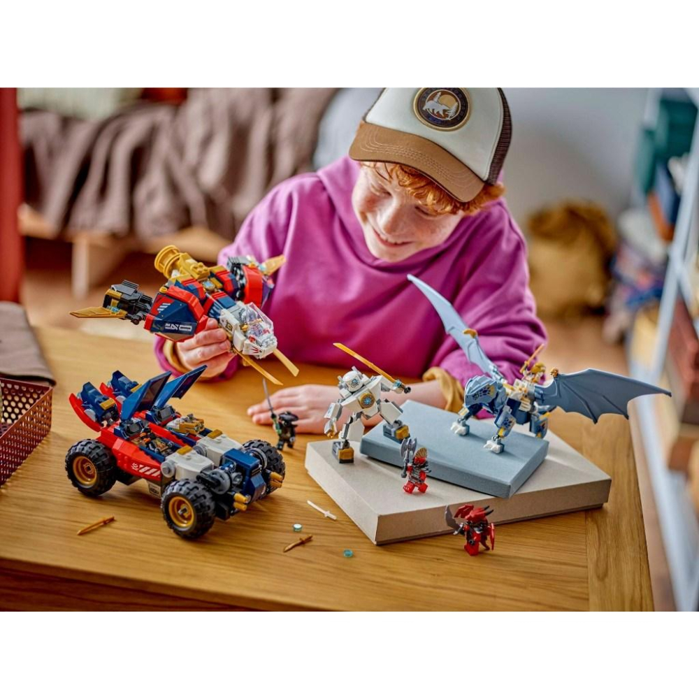 [大王機器人] 樂高 LEGO 71834 冰忍的終極合體機械人  旋風忍者系列-細節圖4