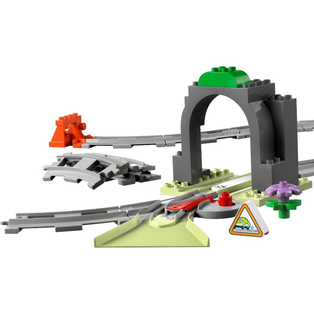 [大王機器人] 樂高 LEGO 10425 DUPLO-得寶系列 火車隧道和軌道擴充組  樂高®DUPLO 系列-細節圖2