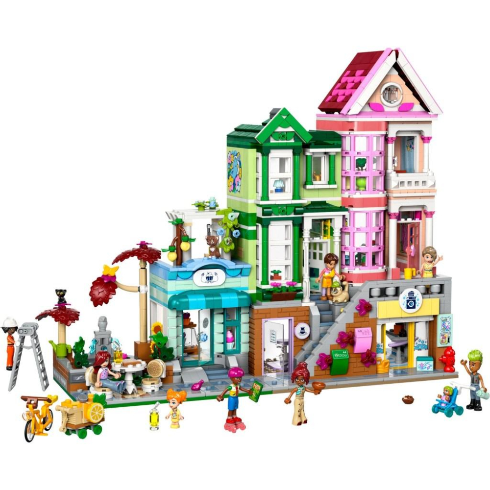[大王機器人] 樂高 LEGO 42670 心湖城公寓和商店  LEGO® Friends 好朋友系列-細節圖2