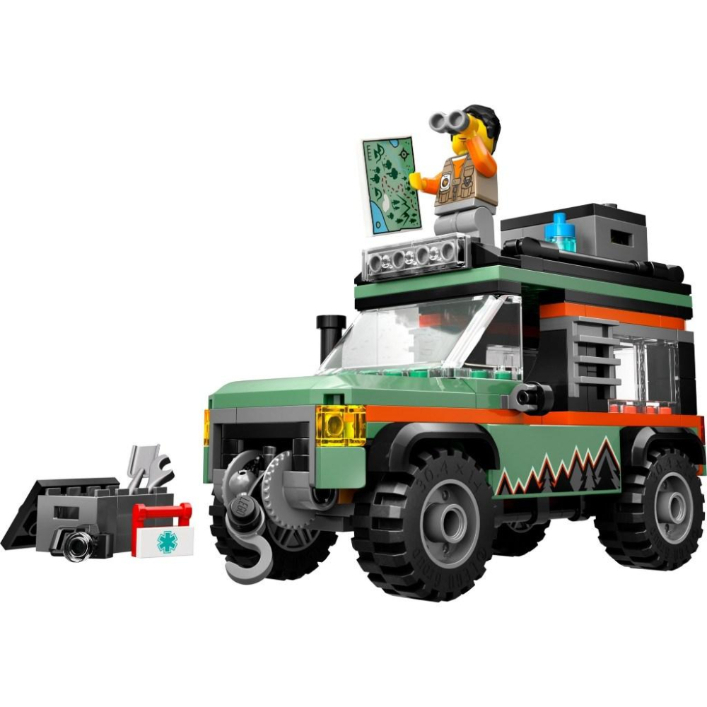[大王機器人] 樂高 LEGO 60447 山地四驅越野車  CITY 城市系列-細節圖2