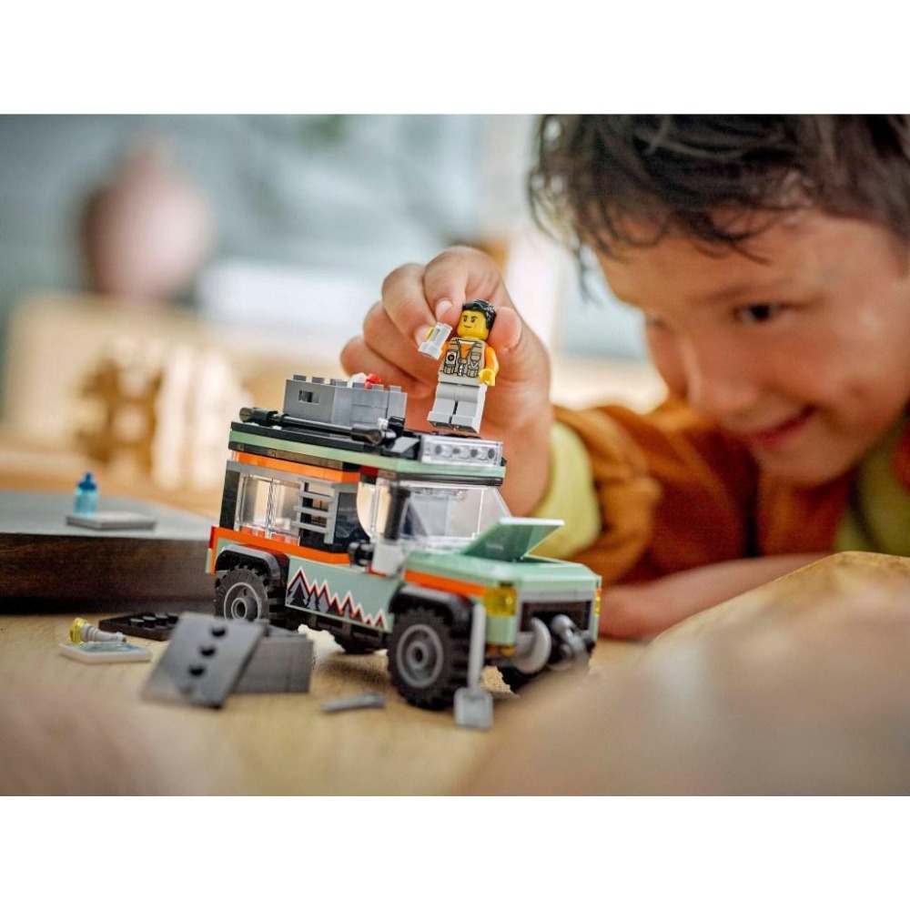 [大王機器人] 樂高 LEGO 60447 山地四驅越野車  CITY 城市系列-細節圖5