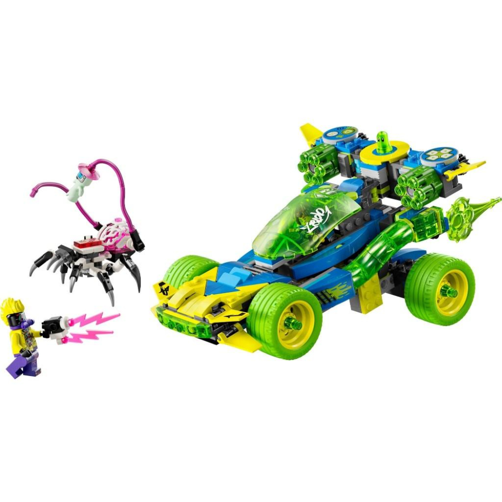 [大王機器人] 樂高 LEGO 71491 馬特歐和綠魔球動感賽車  隨著這款 LEGO® DREAMZzz™ 追夢人-細節圖2