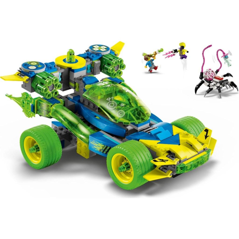 [大王機器人] 樂高 LEGO 71491 馬特歐和綠魔球動感賽車  隨著這款 LEGO® DREAMZzz™ 追夢人-細節圖5