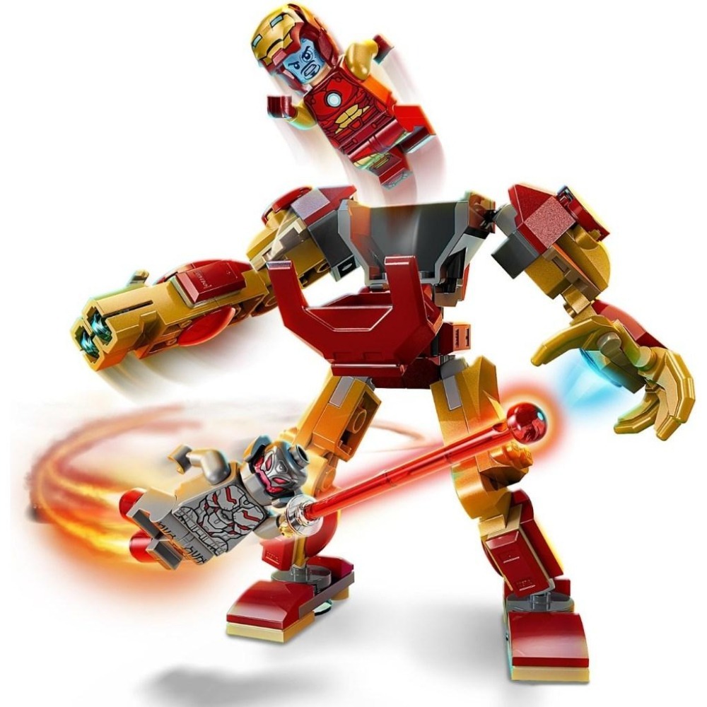 [大王機器人] 樂高 LEGO 76307 鋼鐵人機甲大戰奧創  超級英雄系列-細節圖3