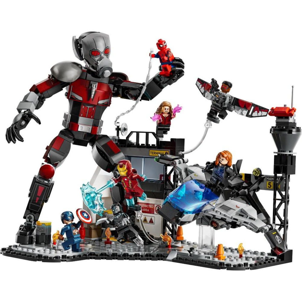[大王機器人] 樂高 LEGO 76314 《美國隊長 3：英雄內戰》動作大戰  超級英雄系列-細節圖2