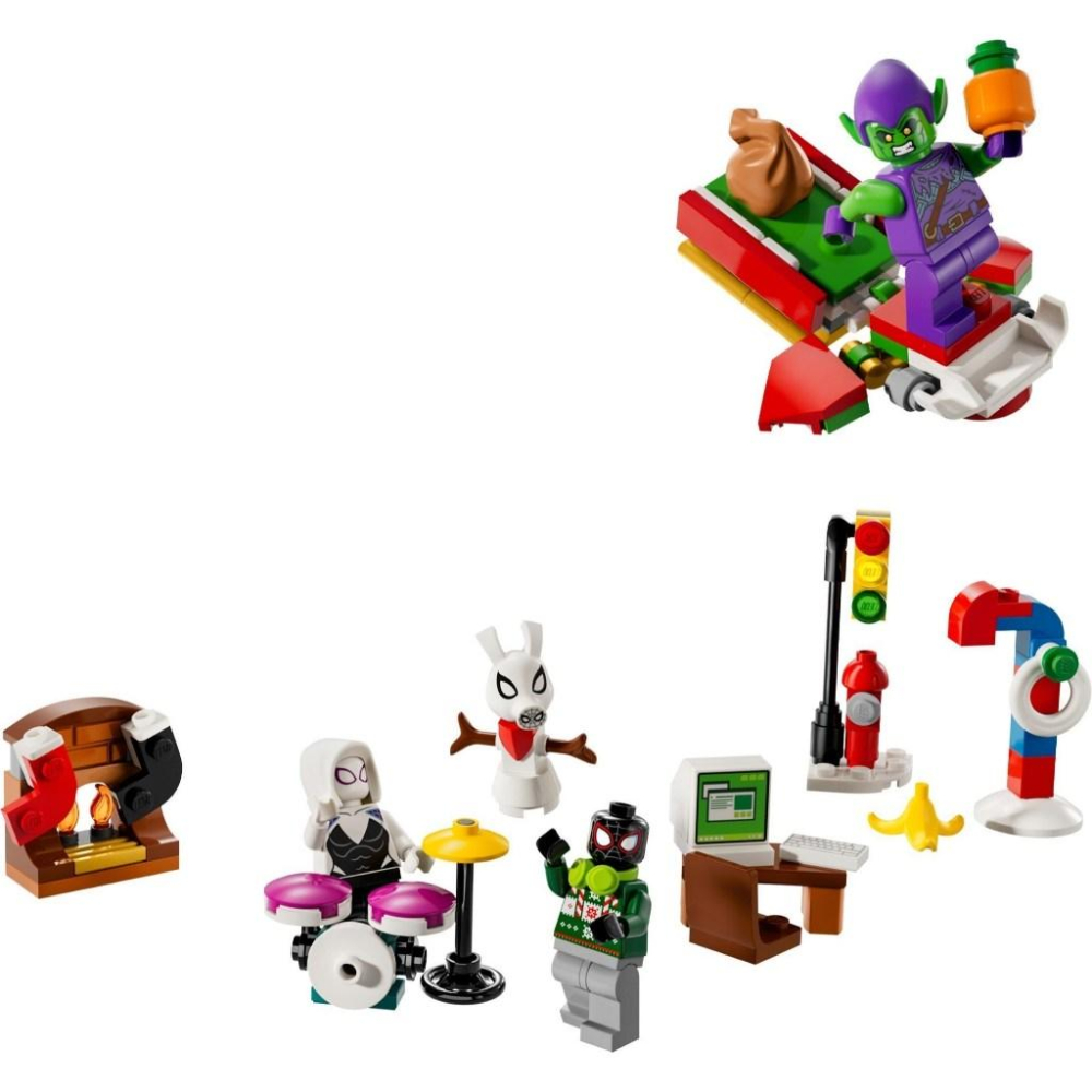 [大王機器人] 樂高 LEGO 76293 樂高® 超級英雄驚喜月曆 2024 LEGO® Super Heroes系列-細節圖2