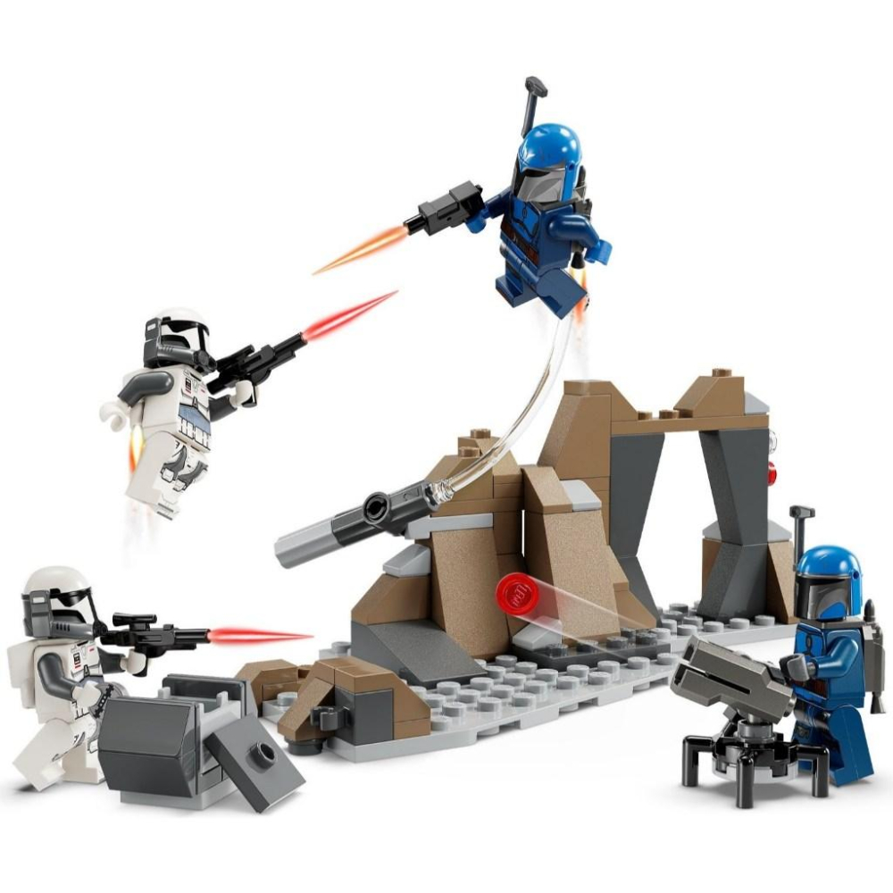 [大王機器人] 樂高 LEGO 75373 星際大戰 STARWARS 曼達洛伏擊 Battle Pack-細節圖3