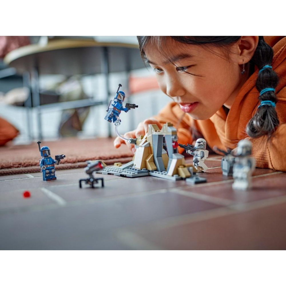 [大王機器人] 樂高 LEGO 75373 星際大戰 STARWARS 曼達洛伏擊 Battle Pack-細節圖5