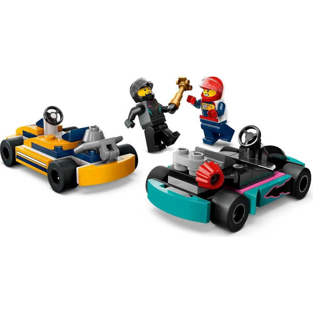 [大王機器人] 樂高 LEGO 60400 City-卡丁車和賽車手 城市系列-細節圖3