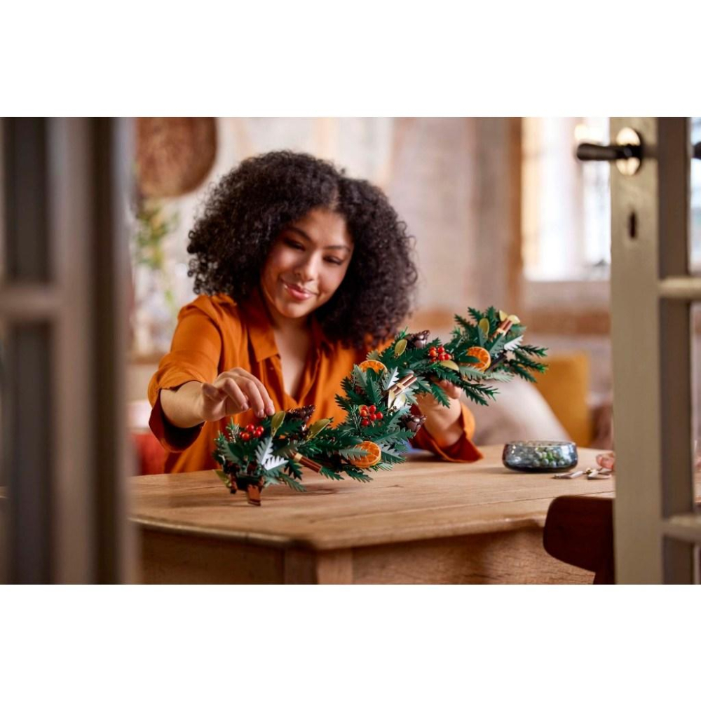 [大王機器人] LEGO 10340 花圈 Wreath LEGO® Icons系列  零件數：1194-細節圖4