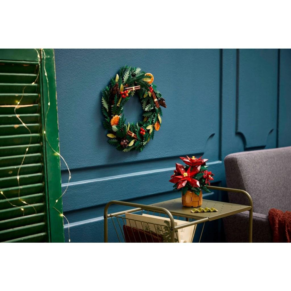 [大王機器人] LEGO 10340 花圈 Wreath LEGO® Icons系列  零件數：1194-細節圖5