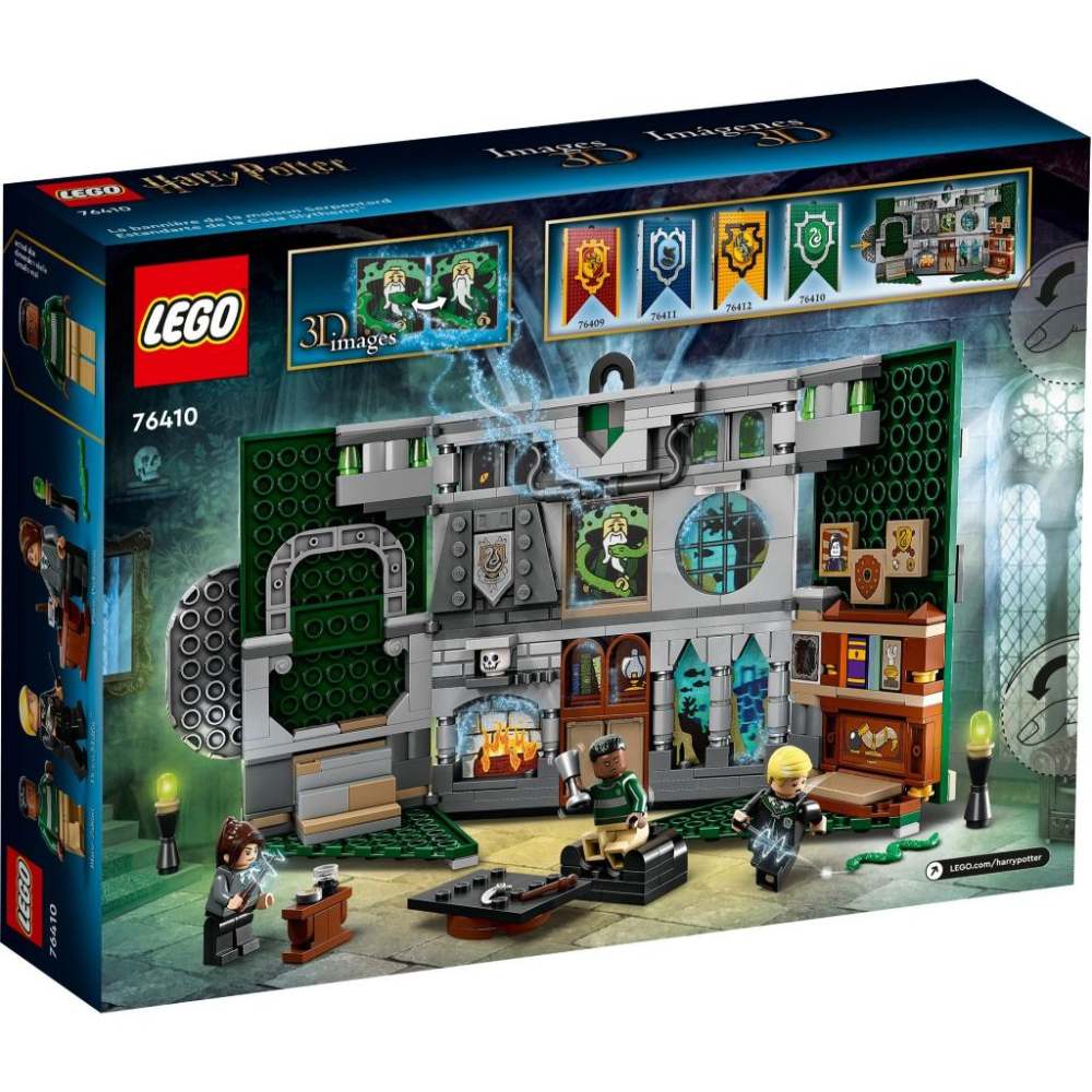 [大王機器人] 樂高 LEGO 76410 哈利波特-史萊哲林 學院院旗-細節圖3