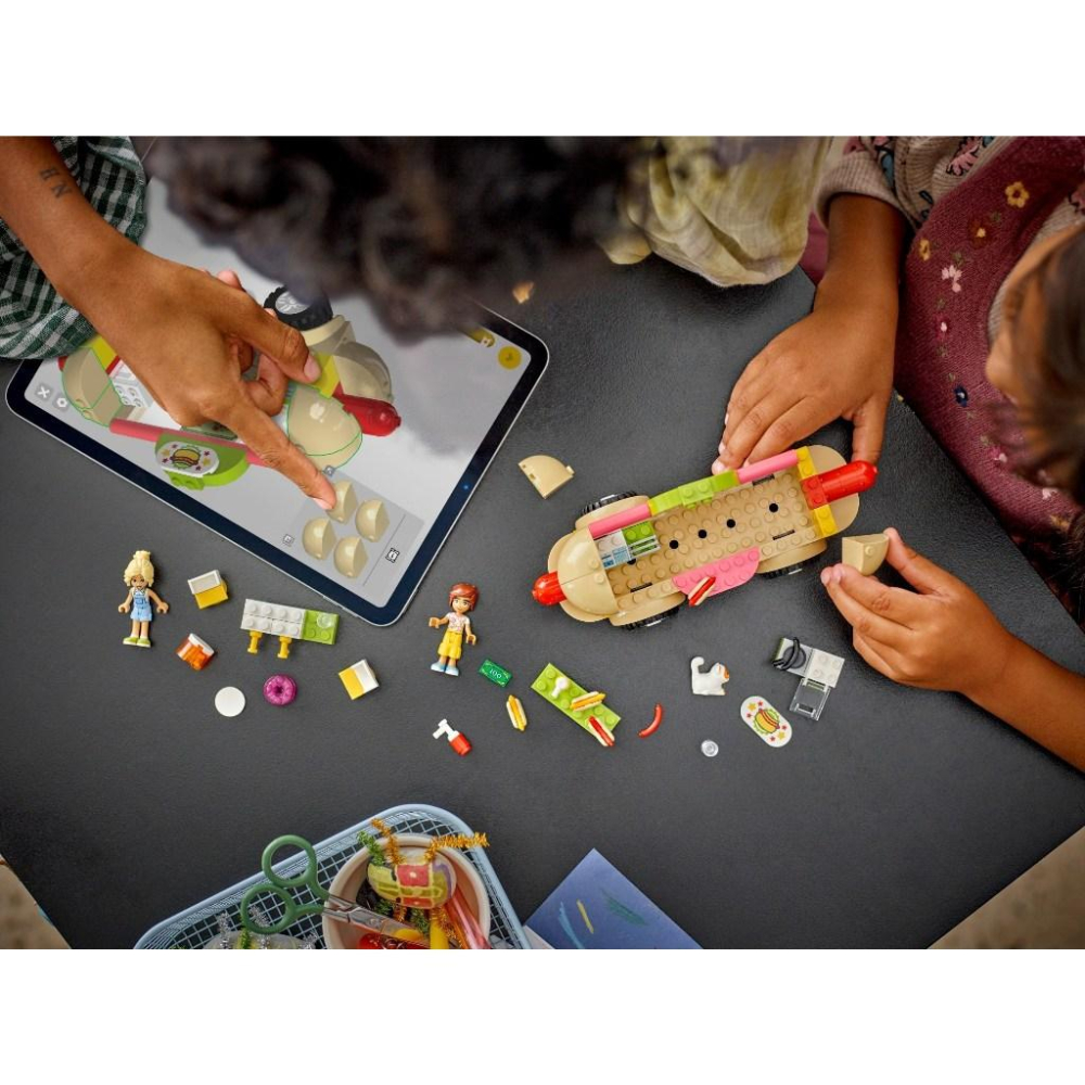 [大王機器人] 樂高 LEGO 42633 Friends-熱狗餐車 好朋友系列 4+-細節圖5