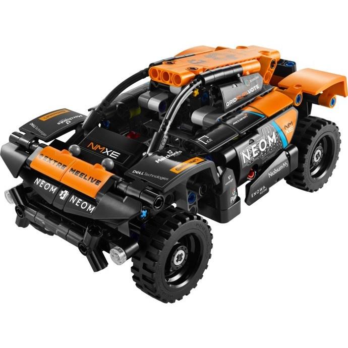 [大王機器人] 樂高 LEGO 42166 Technic 科技 NEOM 麥拉倫 E Race Car 迴力車-細節圖2