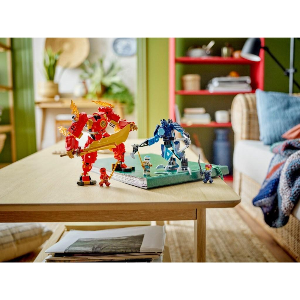 [大王機器人] 樂高 LEGO 71808 Ninjago-赤地的火元素機械人 忍者系列-細節圖6