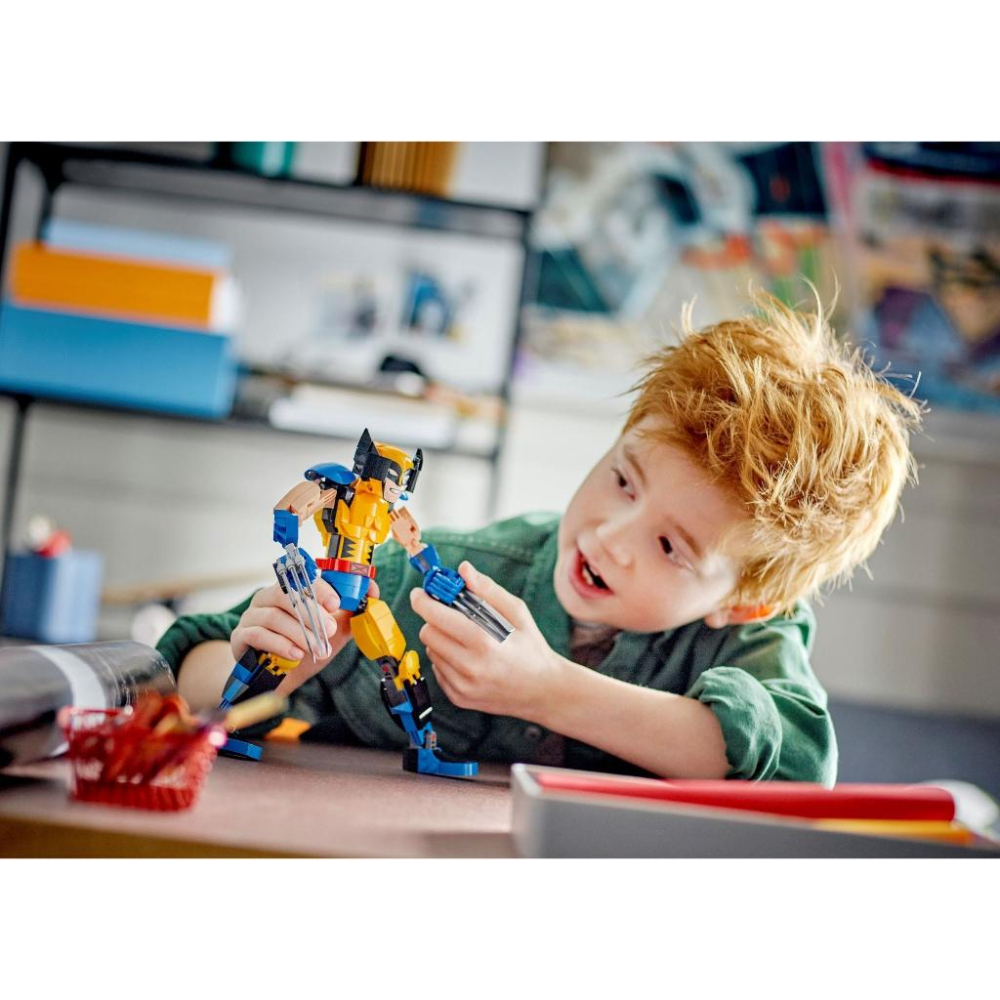 [大王機器人] 樂高 LEGO 76257 金剛狼活動機甲 樂高® 超級英雄系列 零件數：327-細節圖3