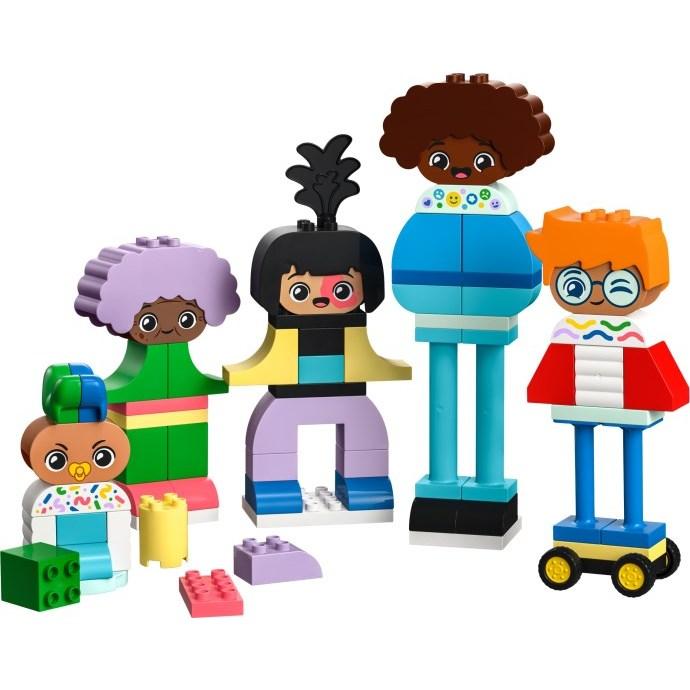 [大王機器人] 樂高 LEGO 10423 DUPLO-人偶情感百變組 幼兒得寶-細節圖2