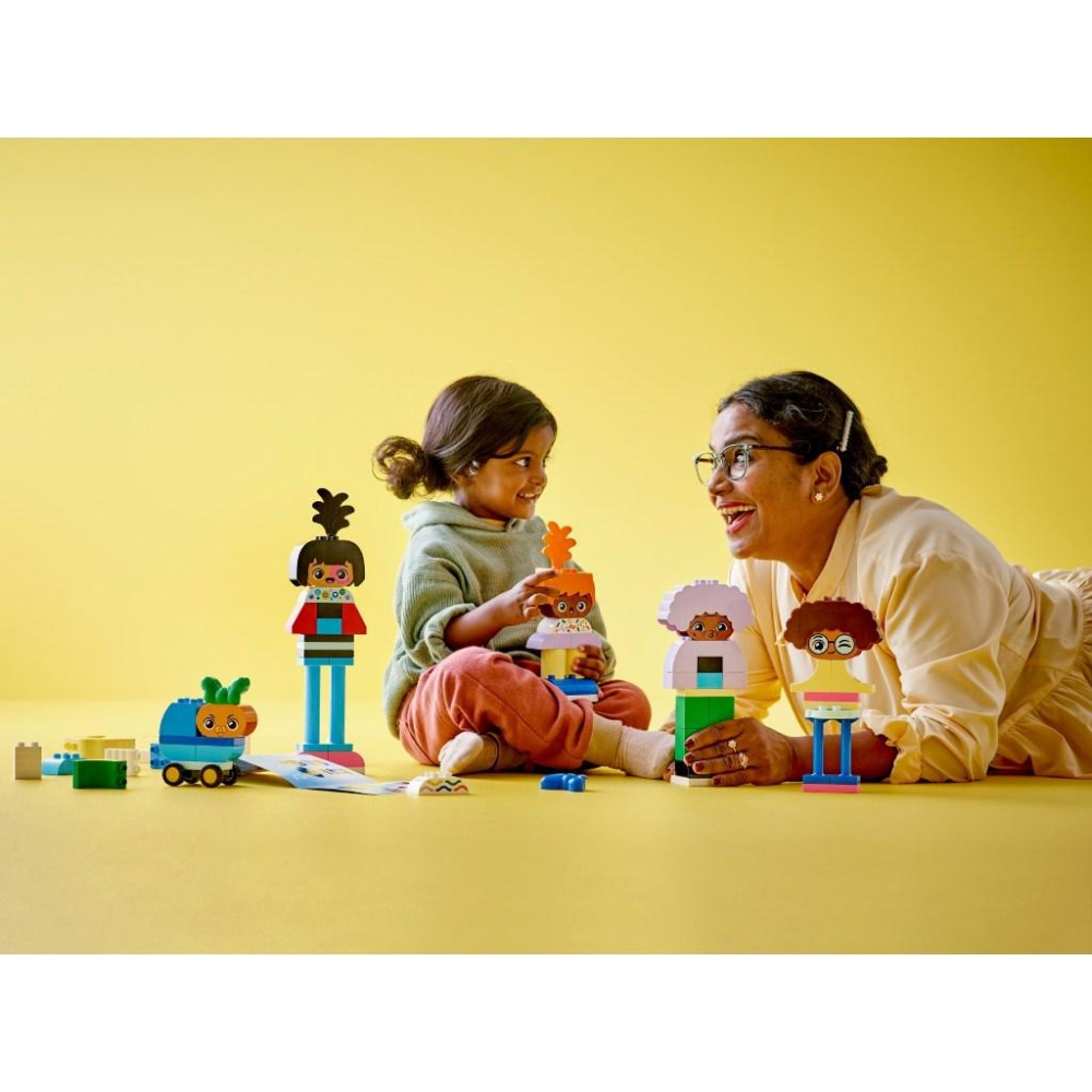 [大王機器人] 樂高 LEGO 10423 DUPLO-人偶情感百變組 幼兒得寶-細節圖6