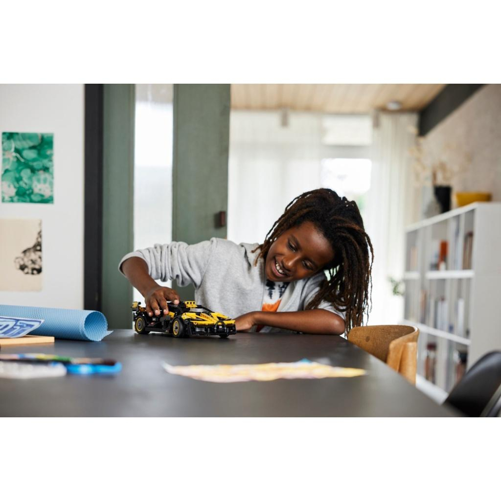 [大王機器人] 樂高 LEGO 42151 科技系列 Technic-Bugatti Bolide-細節圖5