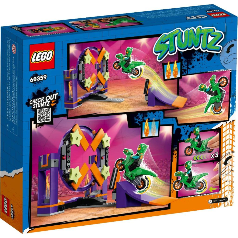 [大王機器人] 樂高 LEGO 60359 City-灌籃特技坡道挑戰組-細節圖5