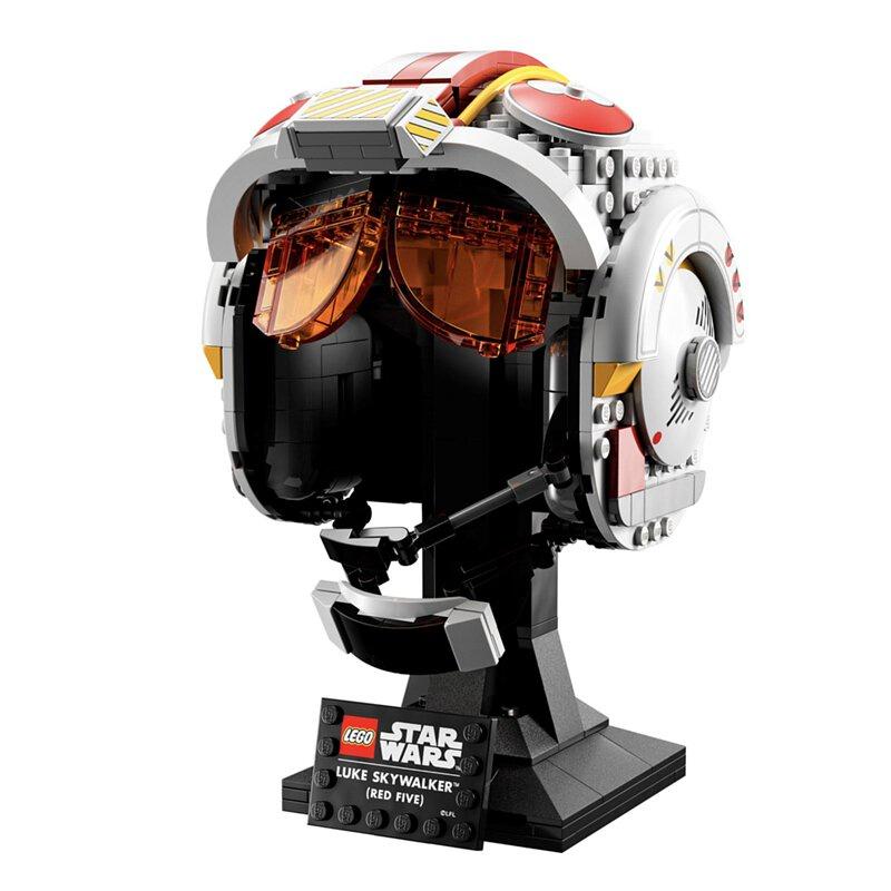 [大王機器人] 樂高 LEGO 75327 路克天行者頭盔(Red Five) 星際大戰™ 系列 零件數：675-細節圖2