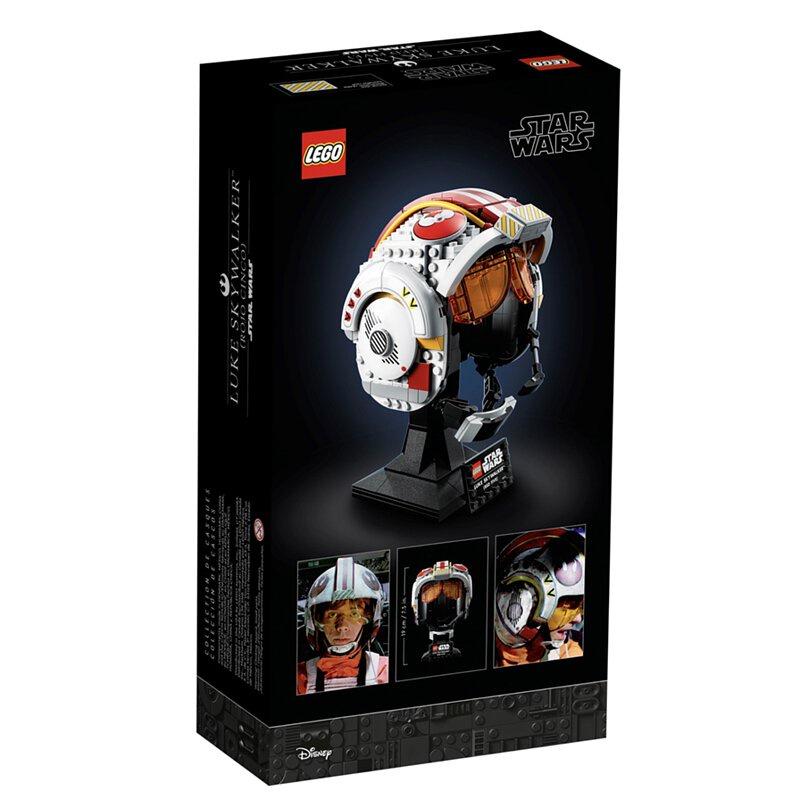 [大王機器人] 樂高 LEGO 75327 路克天行者頭盔(Red Five) 星際大戰™ 系列 零件數：675-細節圖3