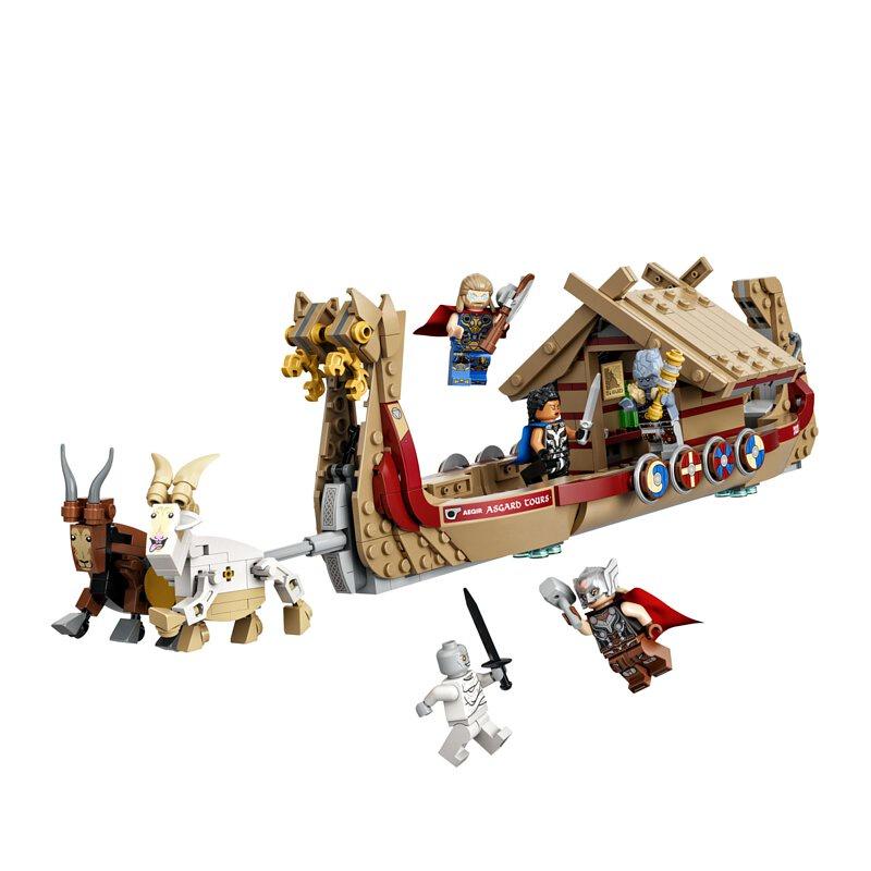 [大王機器人] LEGO 76208 索爾的維京長船 超級英雄系列 零件數：564-細節圖2
