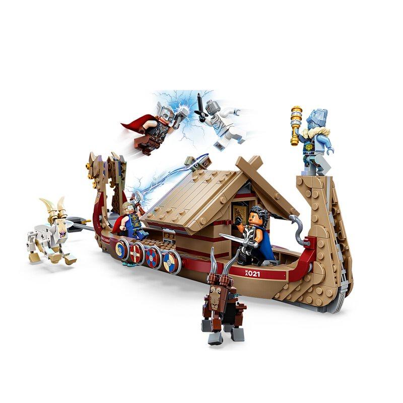 [大王機器人] LEGO 76208 索爾的維京長船 超級英雄系列 零件數：564-細節圖3