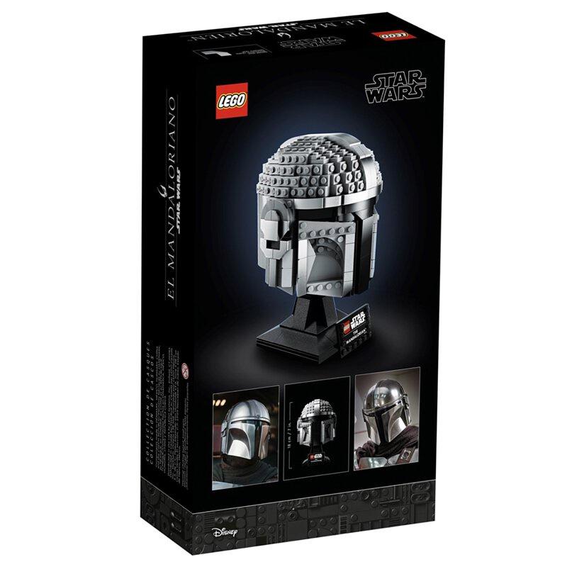 [大王機器人] 樂高 LEGO 75328 曼達洛人™ 頭盔 星際大戰™ 系列 零件數：584-細節圖3