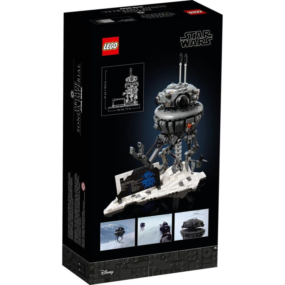 [大王機器人] 樂高 LEGO 75306 星際大戰系列 Imperial Probe Droid 帝國探測機器人-細節圖7