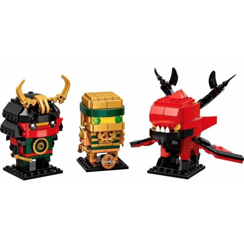 [大王機器人] 樂高 LEGO 40490 忍者  BrickHeadz NINJAGO 10-細節圖2