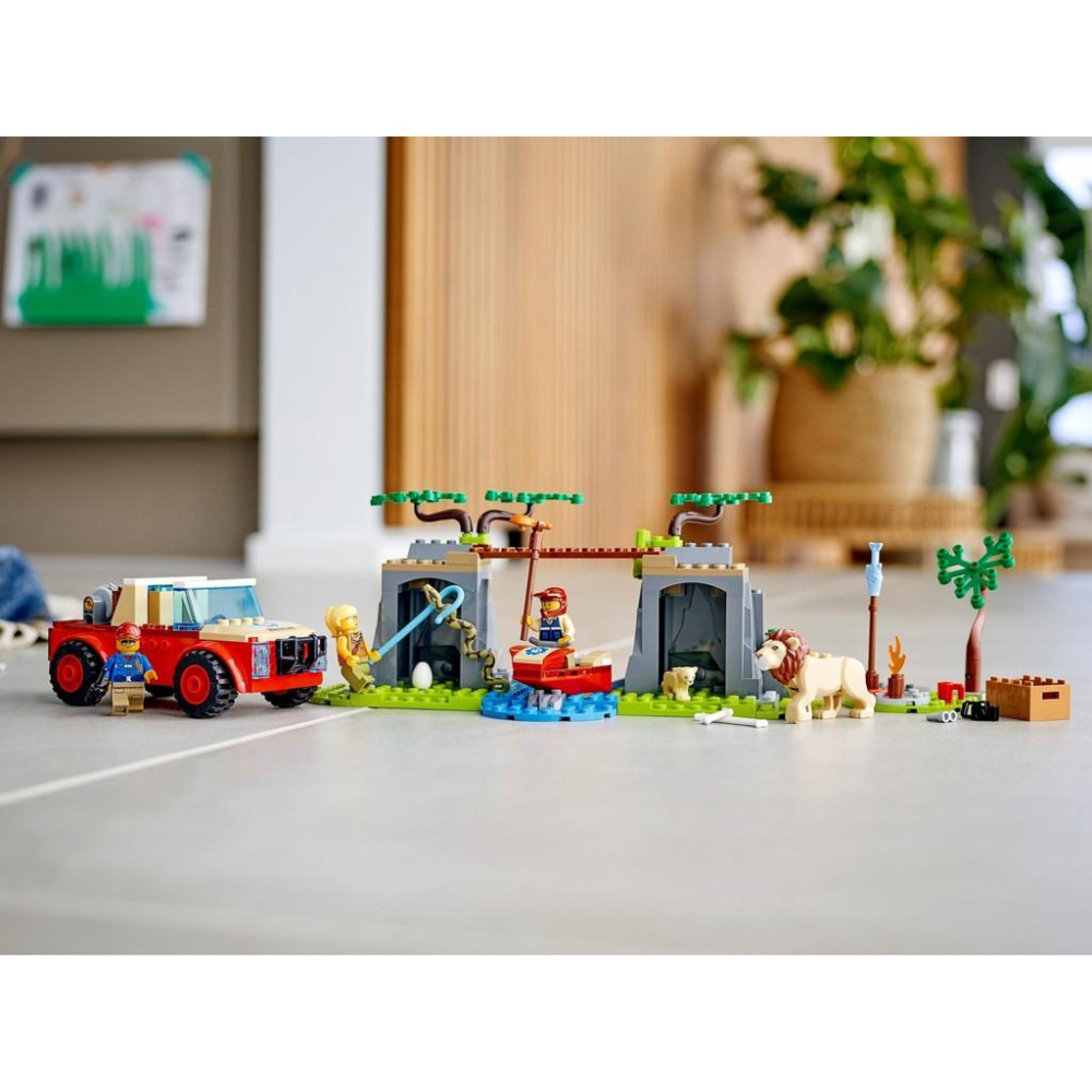 [大王機器人] 樂高 LEGO 60301 城市系列 City 野生動物救援越野車 4+-細節圖4
