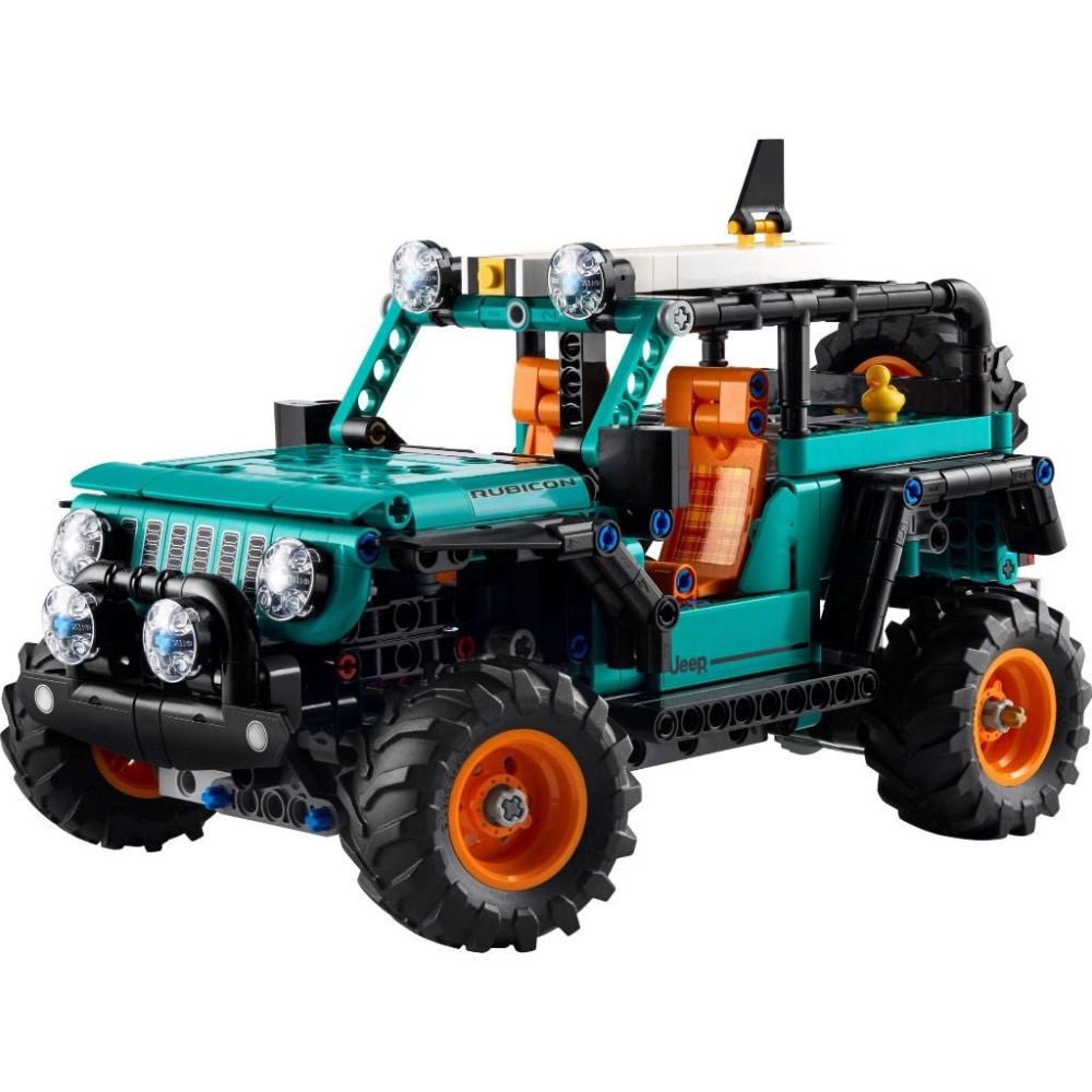 [大王機器人] LEGO 42227 Jeep® Wrangler Rubicon 休旅車 樂高® 科技 零件數：723-細節圖2