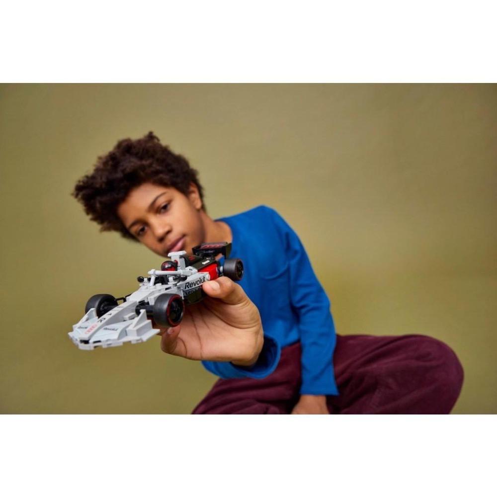 [大王機器人] LEGO 77259 奧迪 Audi Revolut F1® Team R26 賽車 樂高® 極速賽車-細節圖3