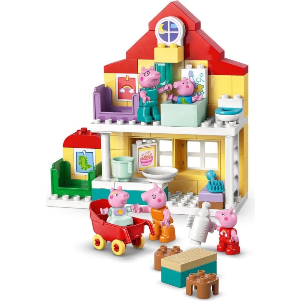 [大王機器人] LEGO 10467 家庭住宅 樂高® 得寶 LEGO® Duplo系列 零件數：84 佩佩豬-細節圖2
