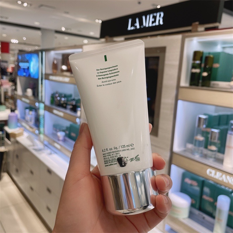 LA MER 海洋拉娜 淨瑩潔膚 125ml 泡沫洗面乳 保濕不緊繃 泡沫深層潔面膏-細節圖4