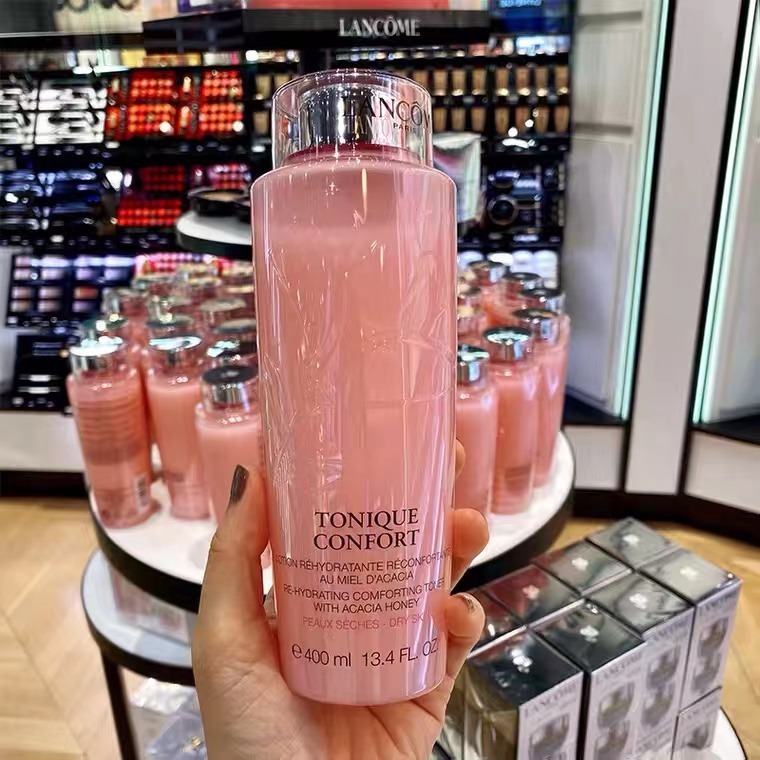 LANCOME 蘭蔻 超水妍舒緩保濕凝露 400ml 大粉水 滋潤化妝水保濕凝露-細節圖2