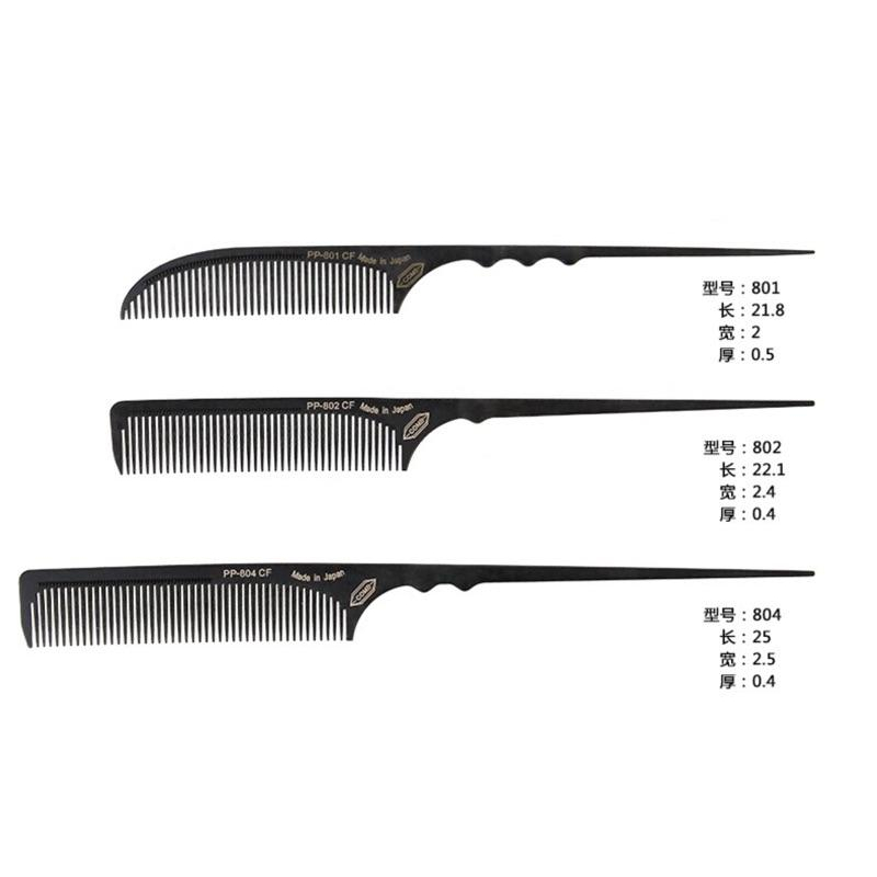 【活動優惠價】現貨 日本 防靜電 耐高溫 美髮美容 盤髮 尖尾梳子 髮型師造型工具 裁髮梳 沙龍 編髮 造型工具-細節圖2