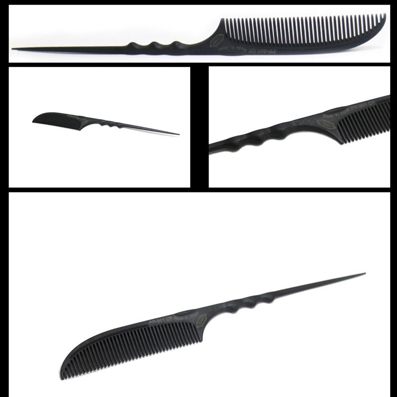 【活動優惠價】現貨 日本 防靜電 耐高溫 美髮美容 盤髮 尖尾梳子 髮型師造型工具 裁髮梳 沙龍 編髮 造型工具-細節圖8