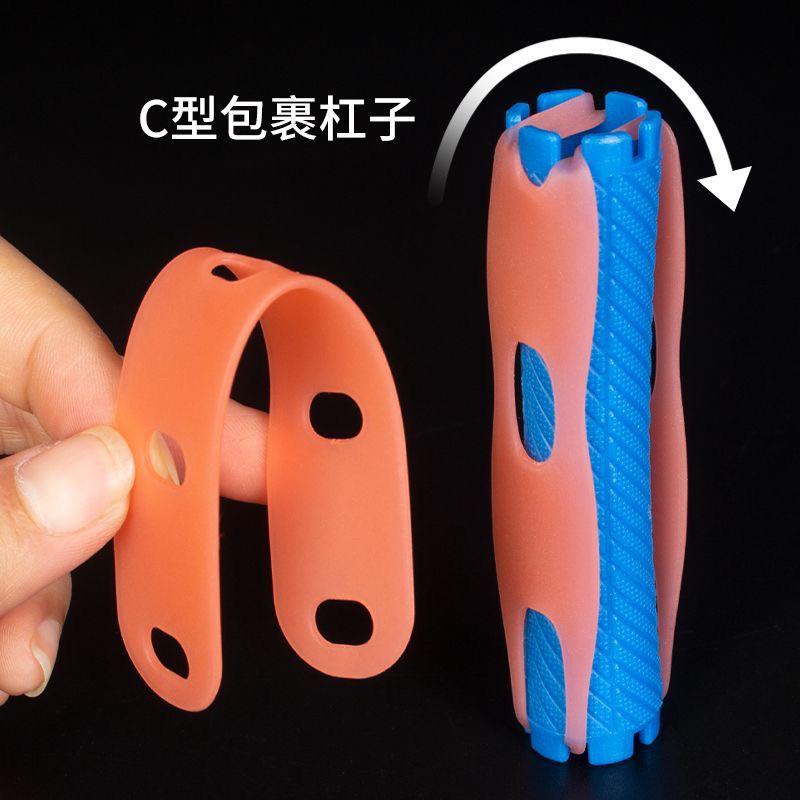 【優惠活動】現貨 燙髮 高彈性 硅膠 加厚 耐高溫 橡皮筋 感溫變色燙髮 皮筋 美髮 設計師 冷燙 熱燙 槓子 專用皮筋-細節圖3