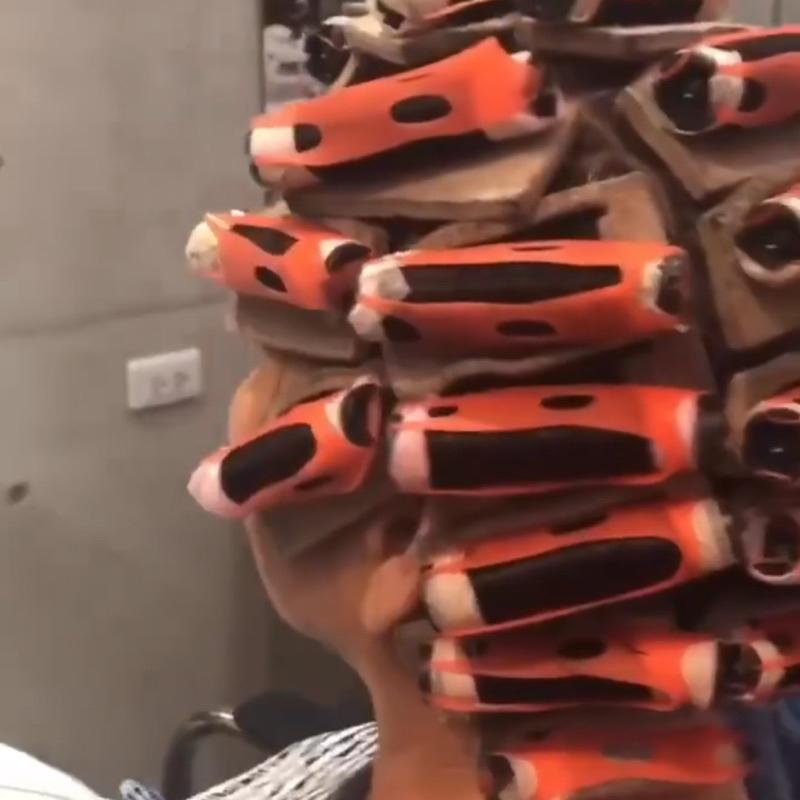 【優惠活動】現貨 燙髮 高彈性 硅膠 加厚 耐高溫 橡皮筋 感溫變色燙髮 皮筋 美髮 設計師 冷燙 熱燙 槓子 專用皮筋-細節圖8