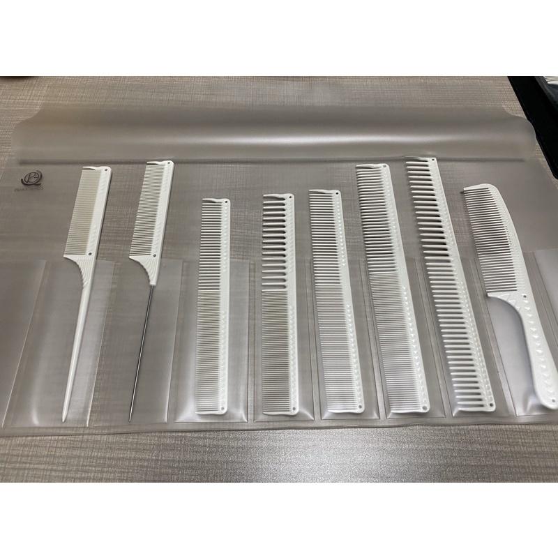 【新品優惠】現貨 美國JRL 梳子 裁剪梳 尖尾梳 關刀梳 紋理寬齒 波紋細齒 理髮梳 耐高溫 抗靜電 沙龍髮型師專用-細節圖8