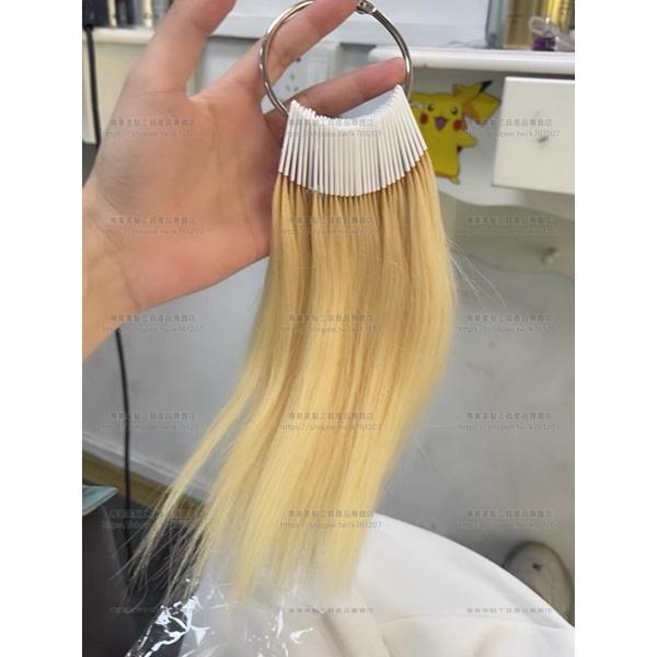 【優惠活動】現貨 髮束定位卡 色卡本 髮廊專用 色彩大師 髮條 染髮束 全真髮 染髮髮束 染劑 學院 試色髮條 美髮工具-細節圖4