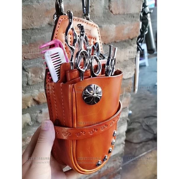 Occidental Leather 9025 6-in-1 Pouch – Handmade USA, 6 Pockets For Tape, Hammer, Knife, Pencils & Fasteners