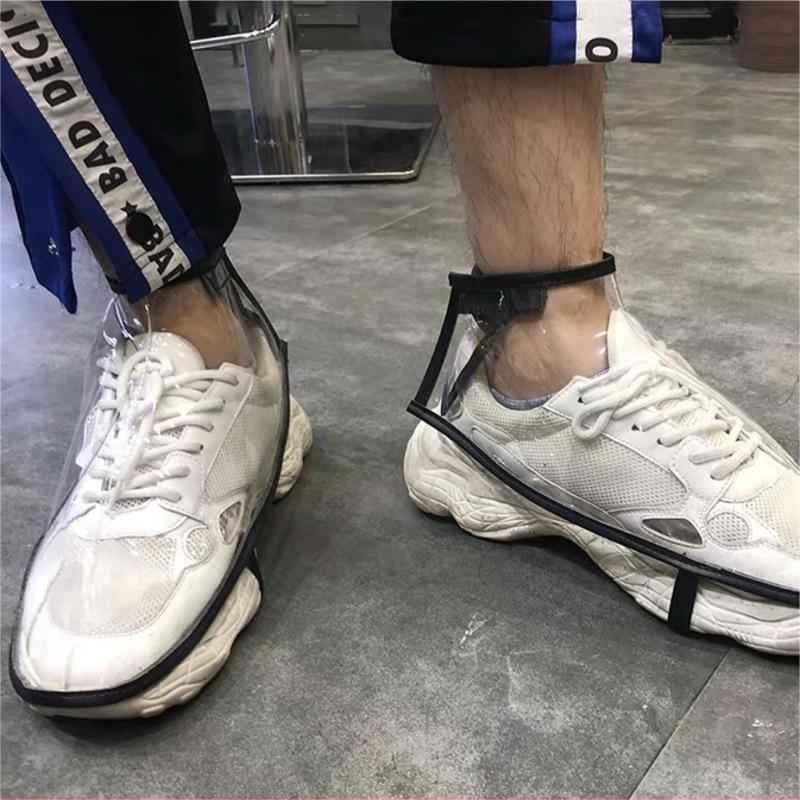 【優惠活動】現貨 日本新款髮型師 防碎髮鞋套 理髮師 防碎髮神器 美髮師專用 美觀不容易變形-細節圖5