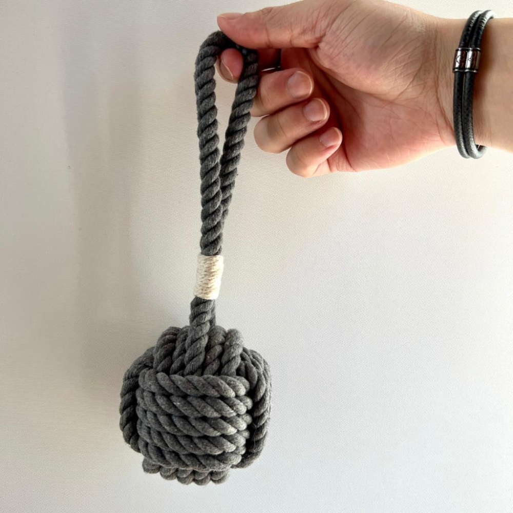 【哈哈選品】Doopin-五股磨牙繩結球買一送一-細節圖4