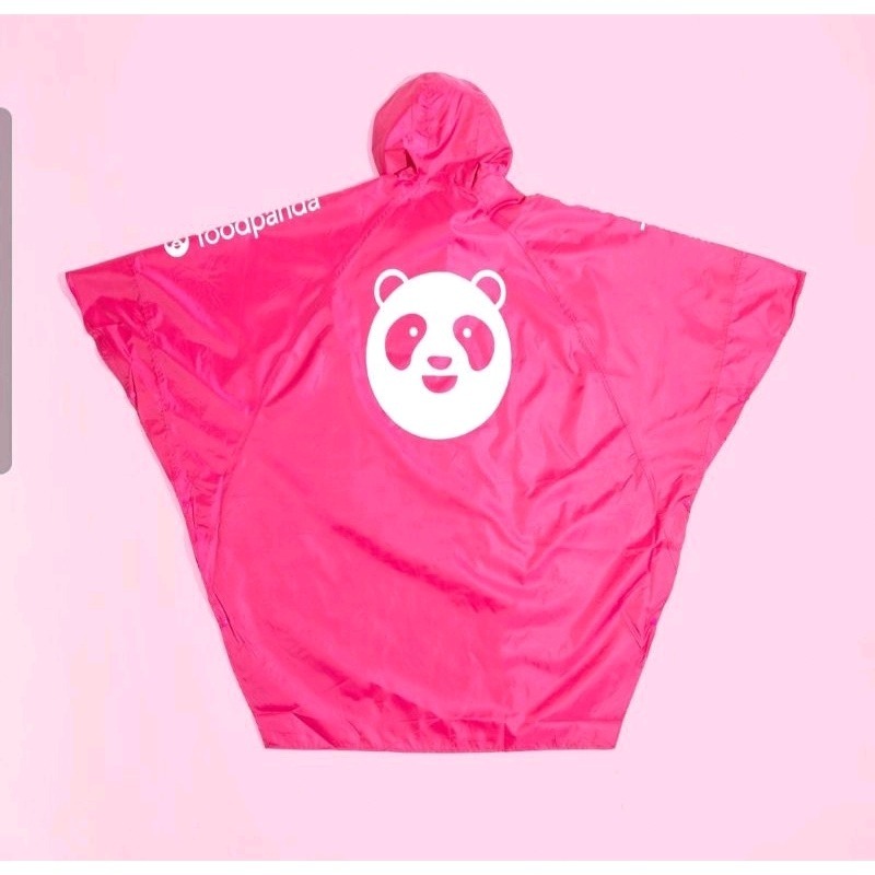 【FoodPanda】熊貓一件式雨衣（台版）-細節圖2
