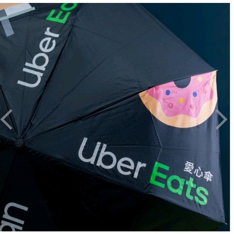 【Uber Eats】官方摺疊傘（手動）-細節圖3