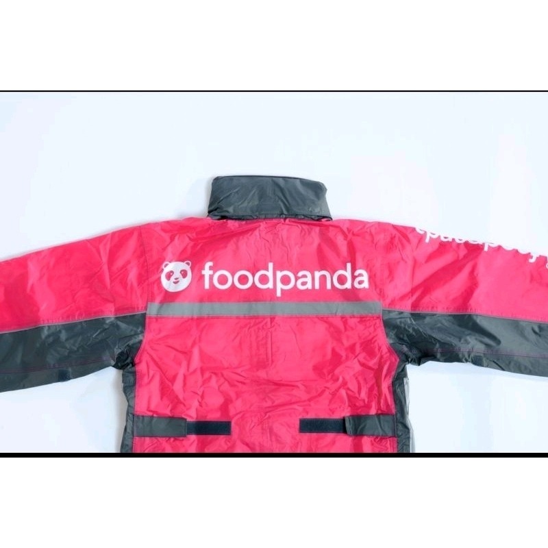 【FoodPanda】熊貓兩截式雨衣（台版）-細節圖5