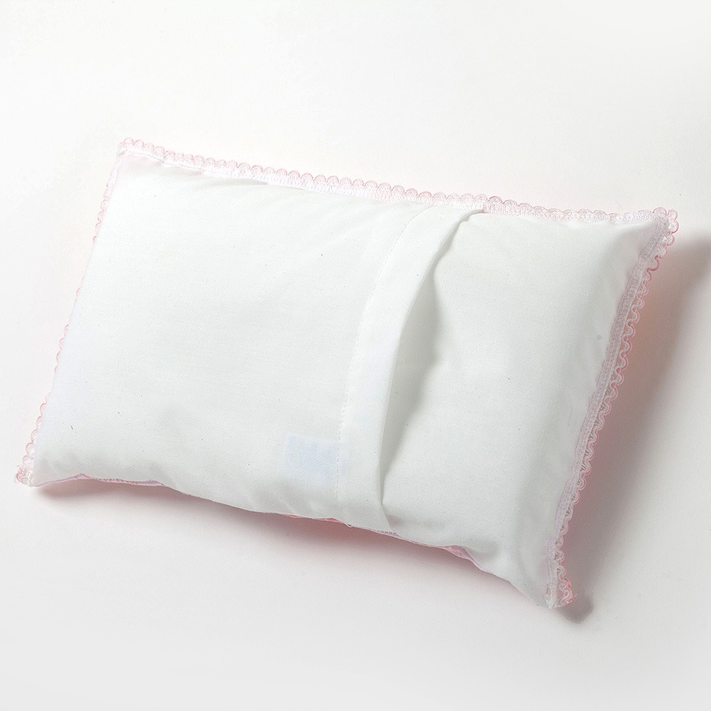 【NewStar明日之星】純棉嬰兒枕(護頭圓凹枕心)-細節圖4
